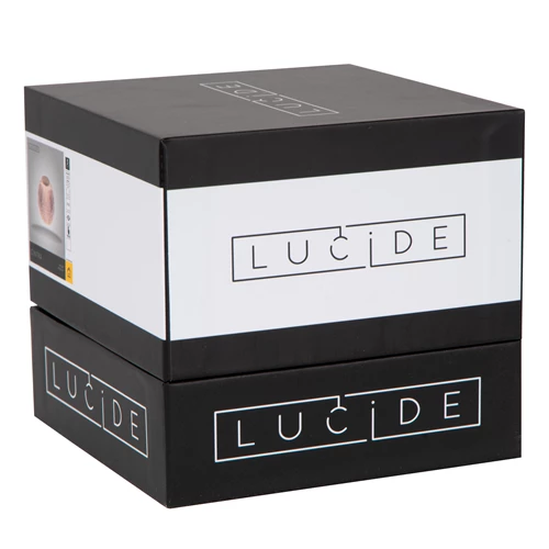 Lucide CINTRA - Rechargeable Table lamp - Battery pack - Ø 11 cm- LED 3 StepDim - 1x2W 2700K - Transparant - detail 5